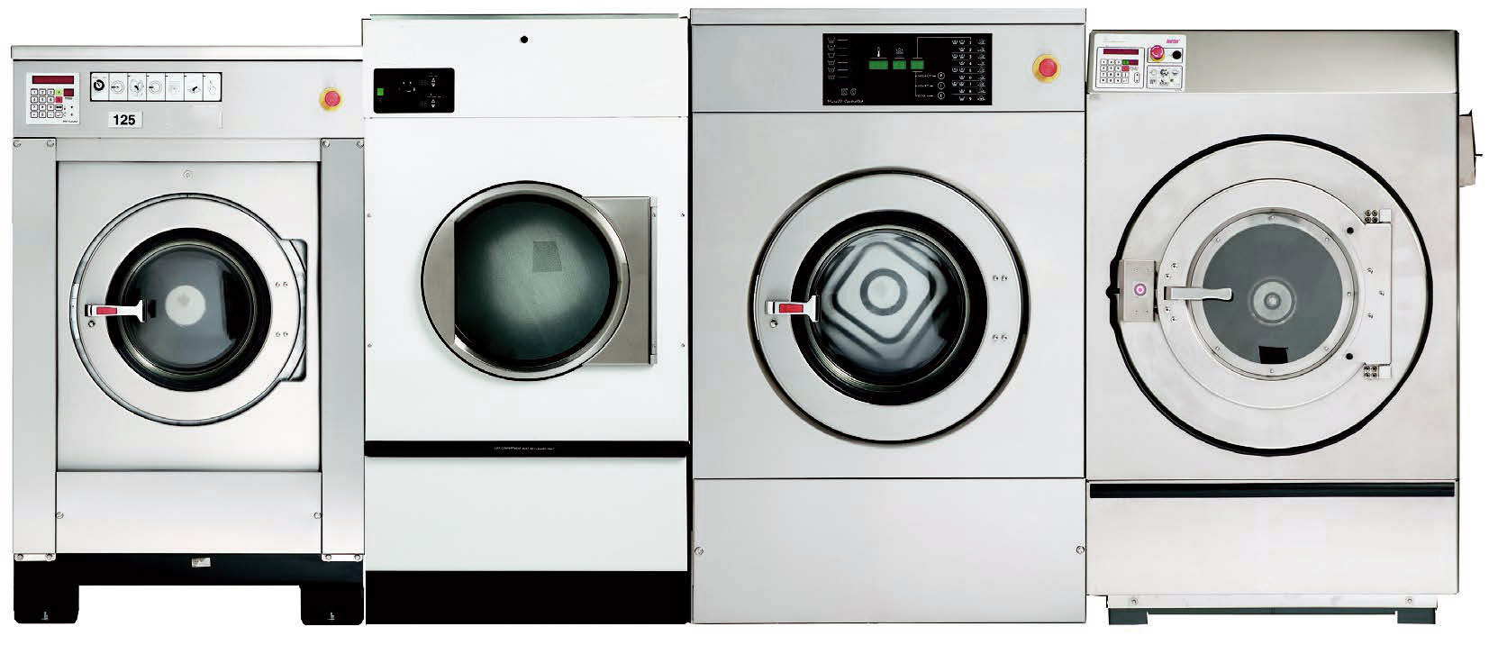 Phân biệt và lựa chọn máy giặt công nghiệp